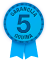 5 godina garancije na protuprovalna vrata