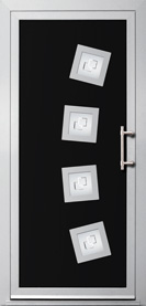 Dekorativni PVC panel za ulazna vrata - Futur - ALSM-S-HVA-PGF-4